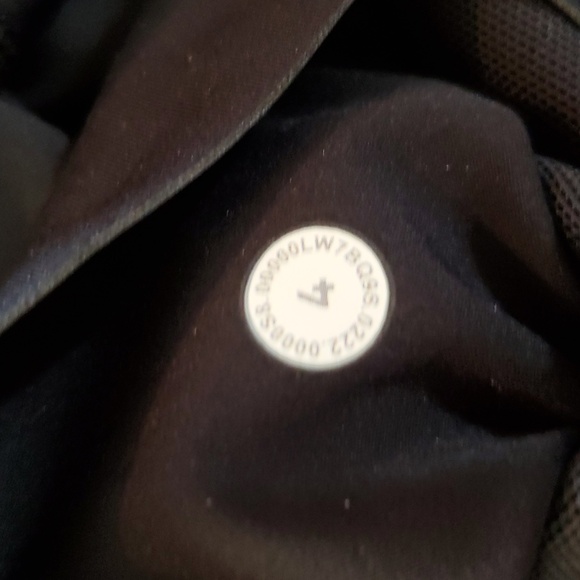 lululemon Base Pace Black High-Rise Shorts 8in Sz 4 Nwot - Picture 2 of 7